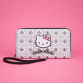 Chrome Kitty Wristlet Wallet