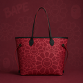 Red Velvet Carryall Tote